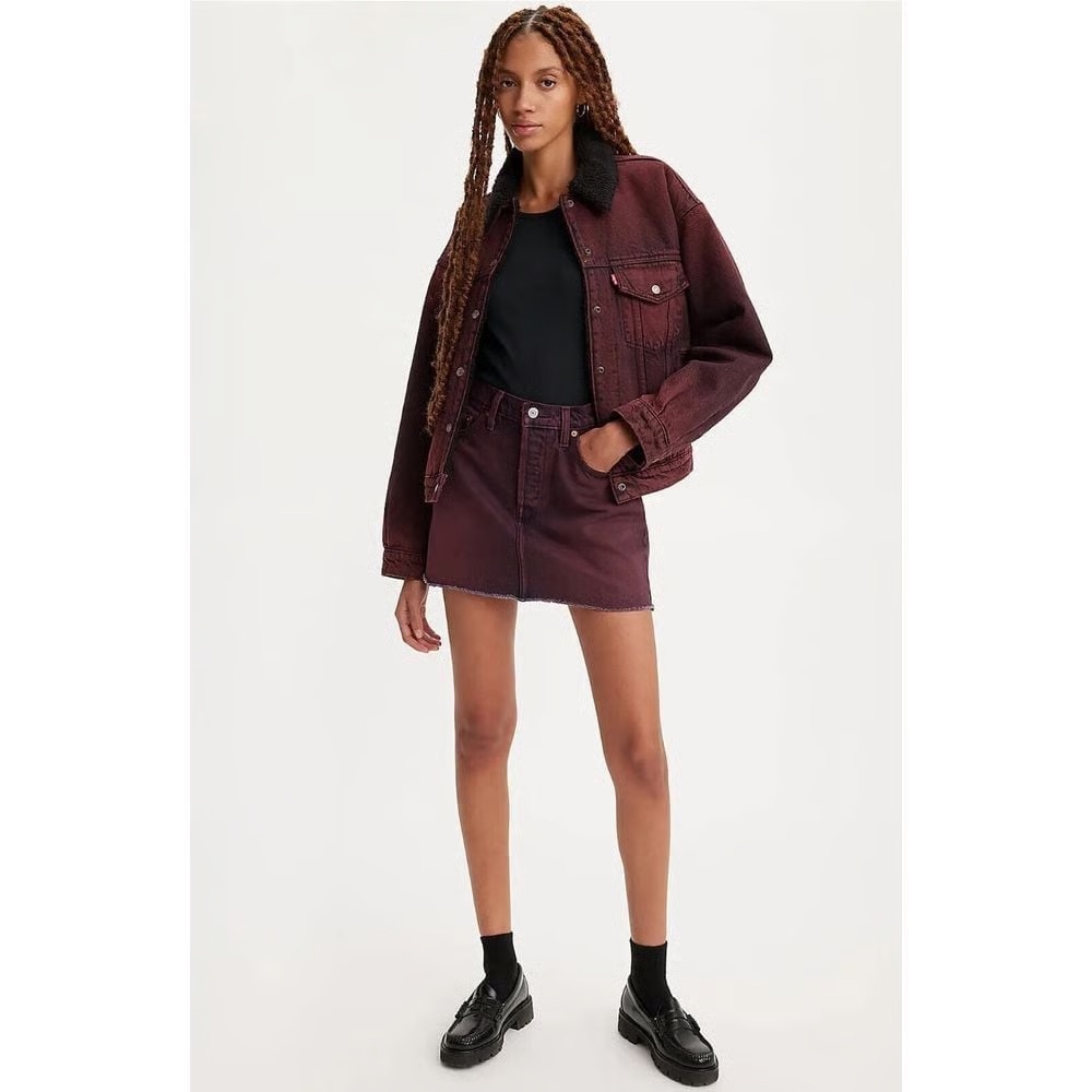 Acid Washed Levi’s Premium Icon Skirt